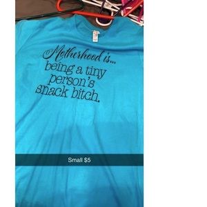 Size small t-shirt from Etsy.